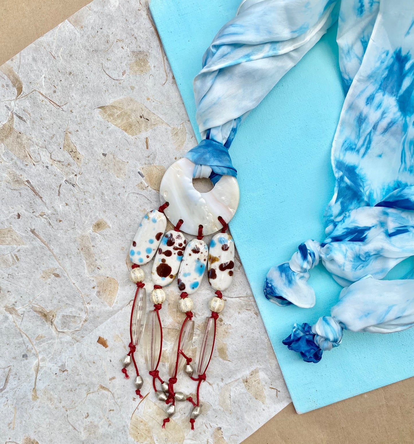 WATERFALL pendant necklace