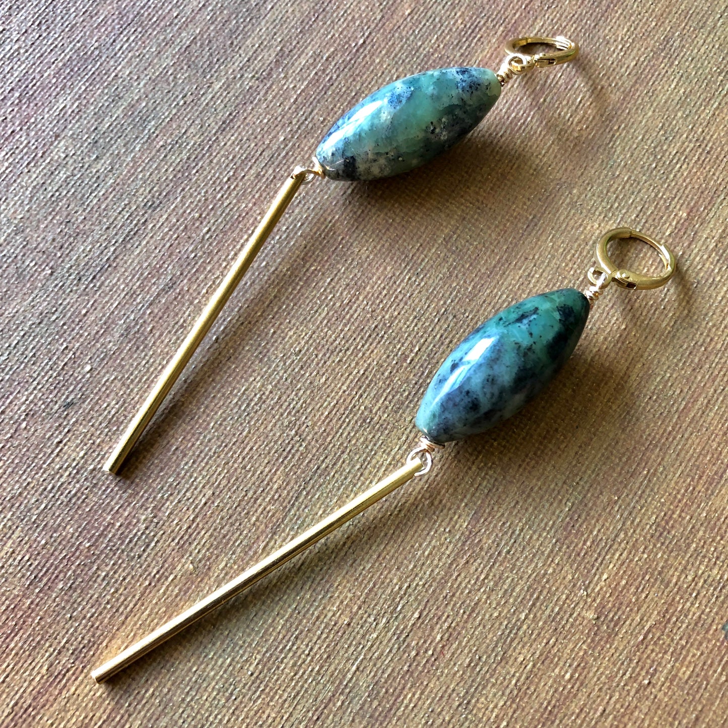 QUIET KEPT jade earrings