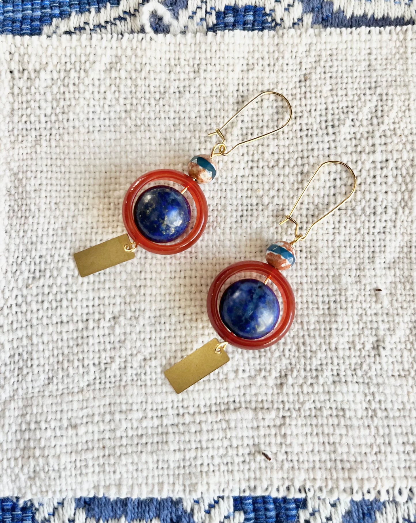 SATELLITE in SHADOW earrings