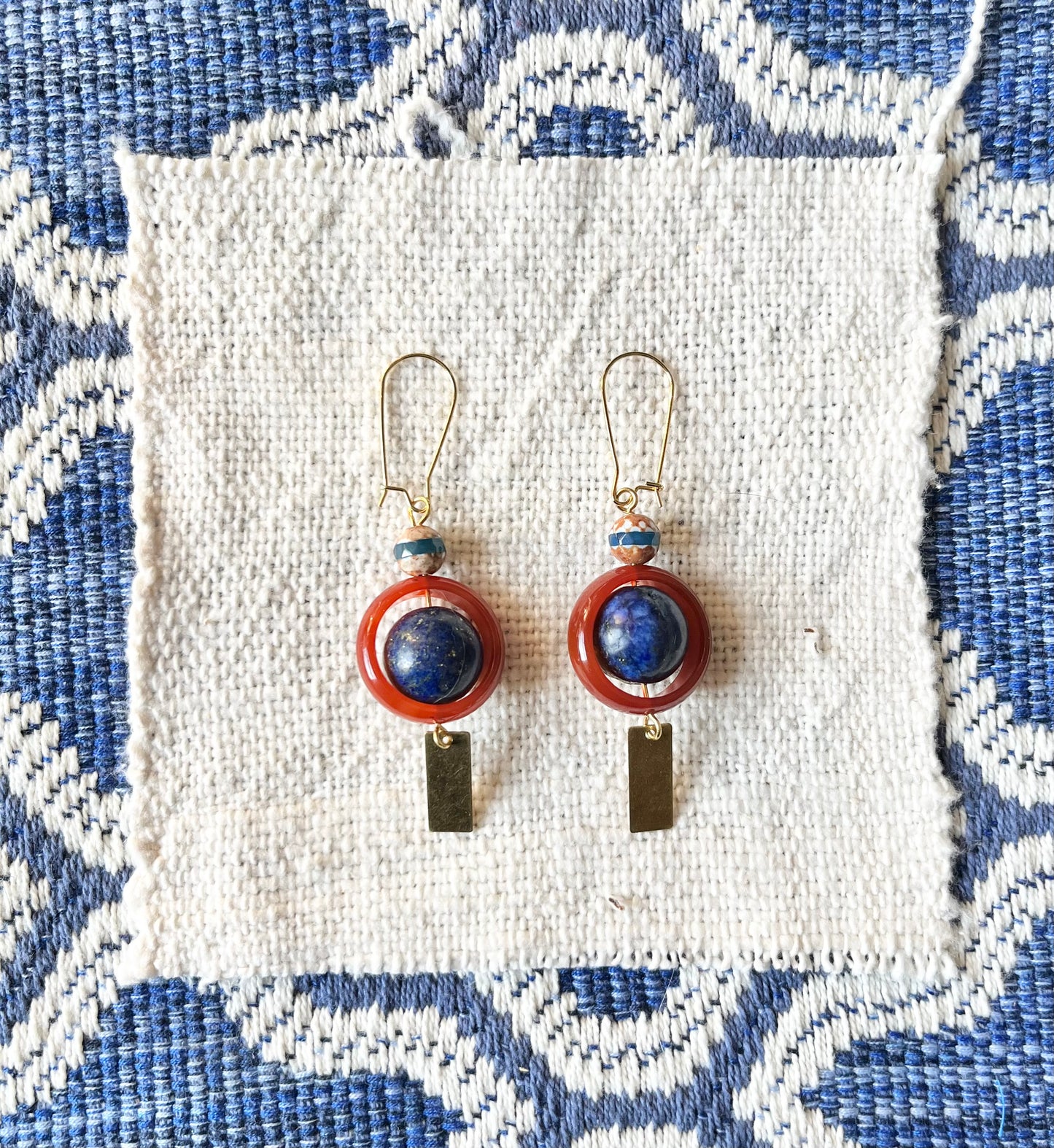 SATELLITE in SHADOW earrings