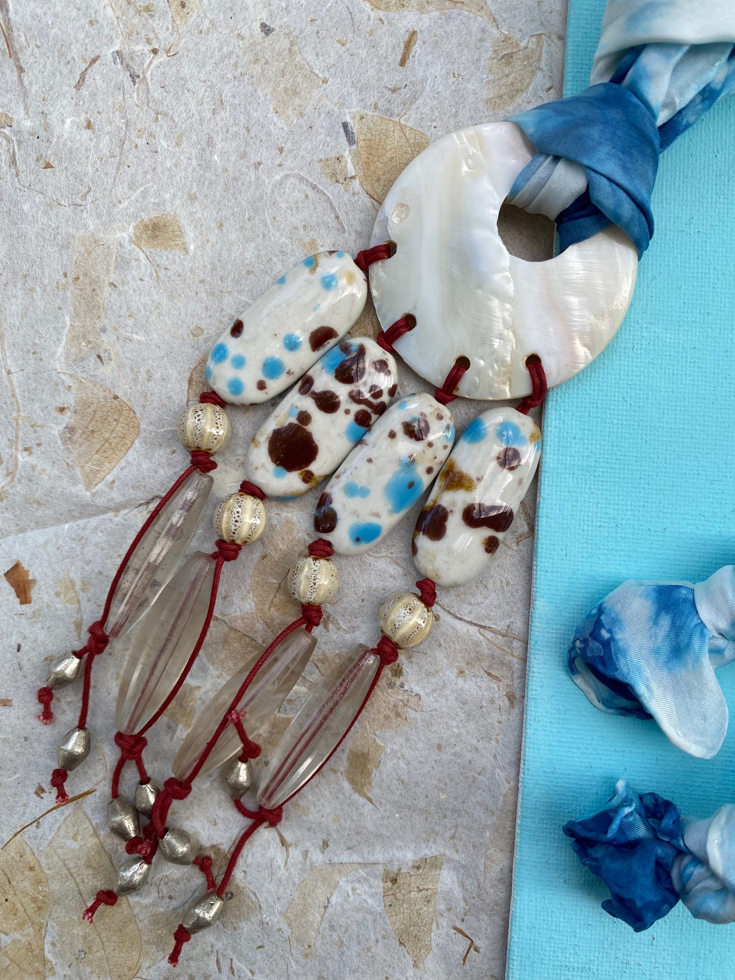 WATERFALL pendant necklace
