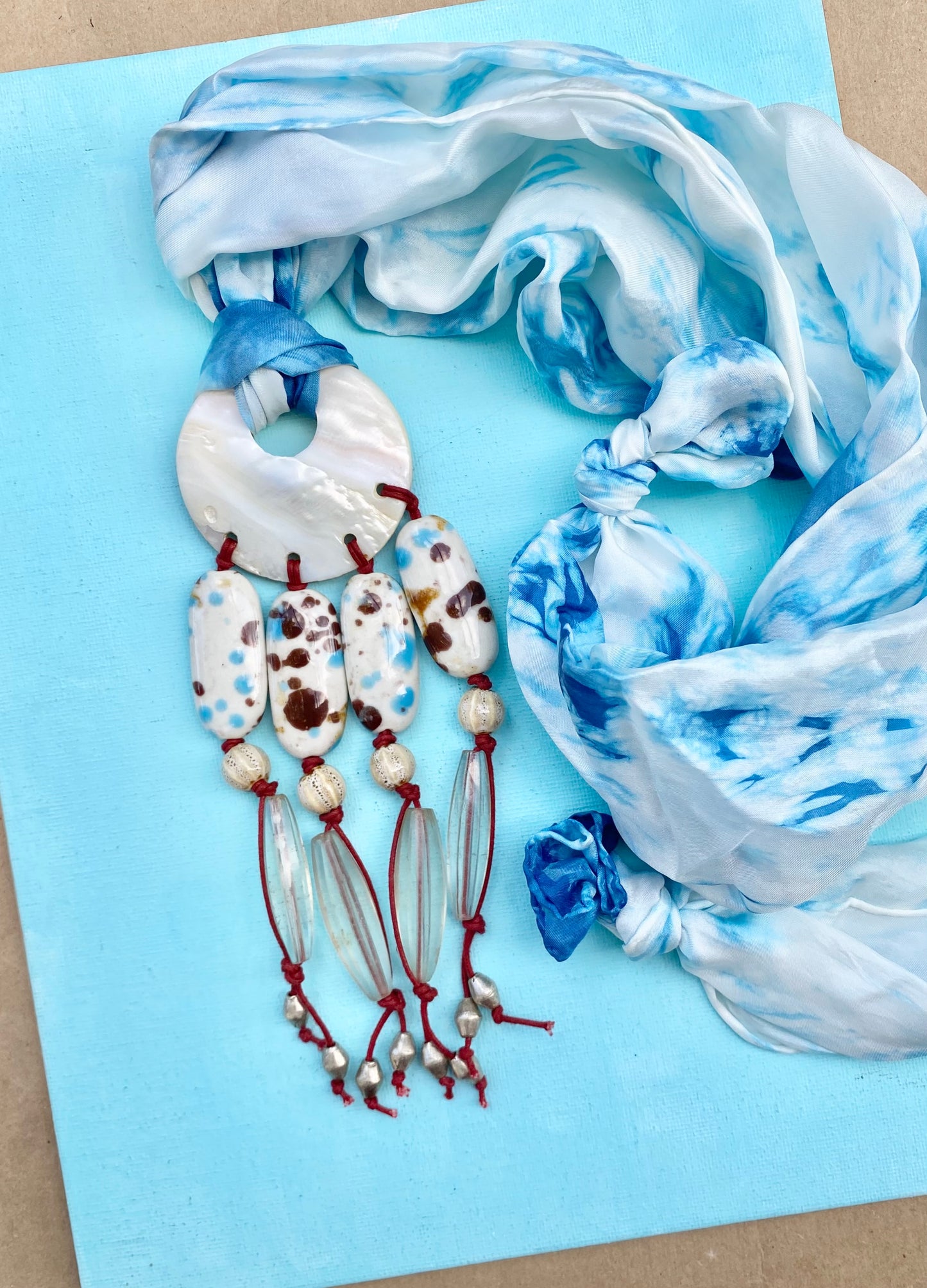 WATERFALL pendant necklace