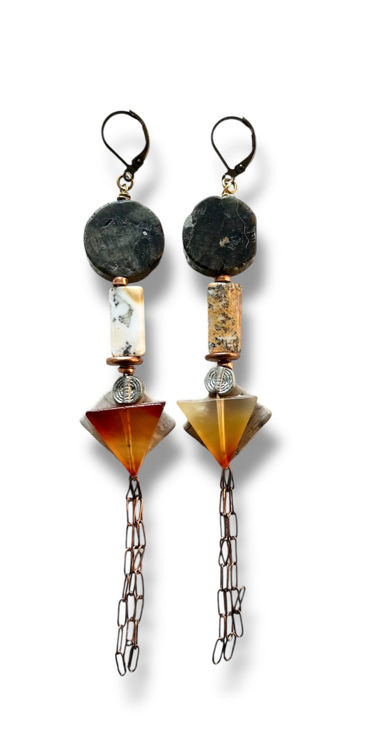 CELESTIAL STORY earrings