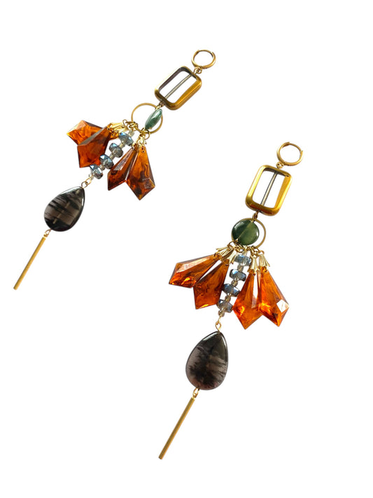 LEAN TOWARD THE LIGHT earrings