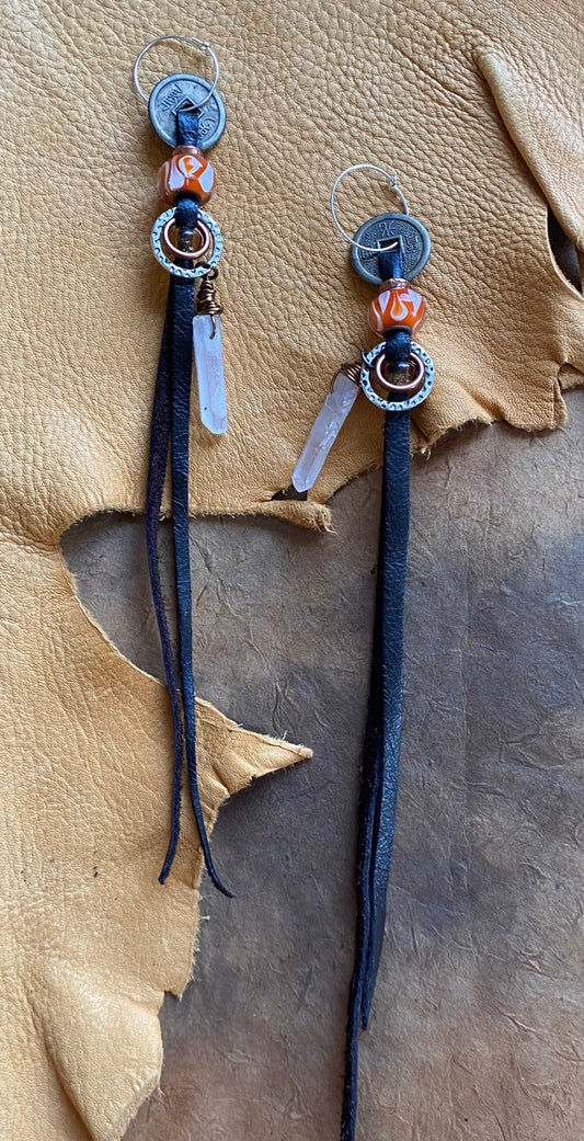 PAST THE MOON earrings