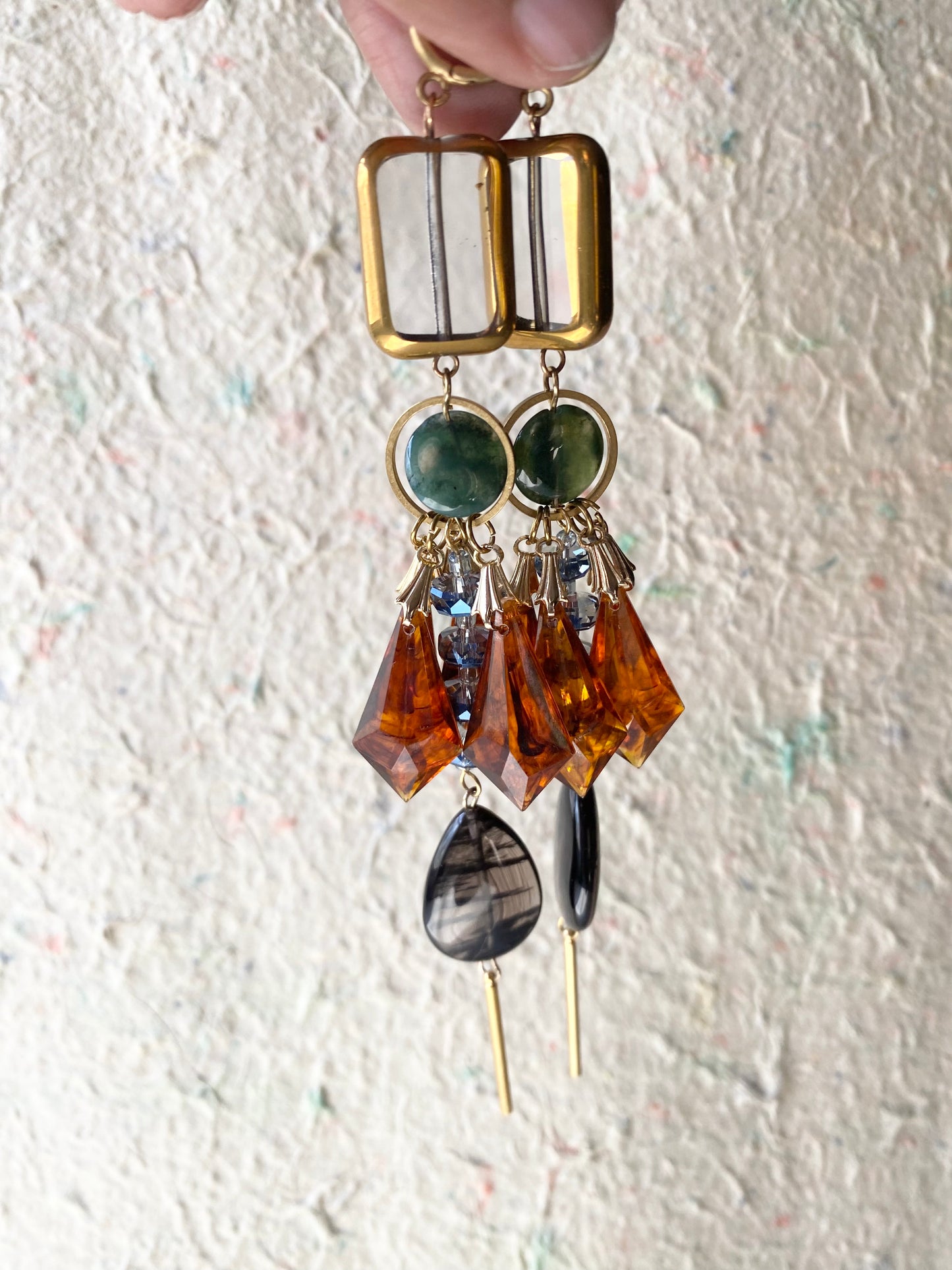 LEAN TOWARD THE LIGHT earrings