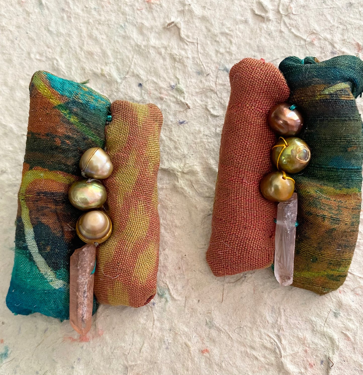 FIRE AND WATER earrings