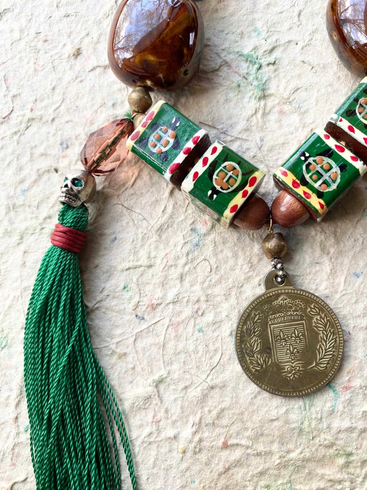 UNCONVENTIONAL WISDOM necklace