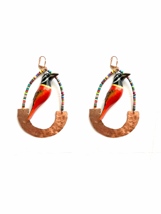 THE DANGER OF DAYDREAMING earrings