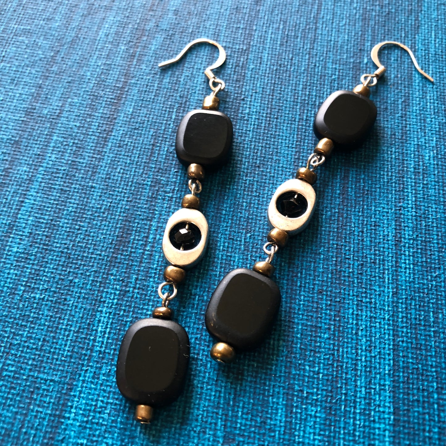 UNWRITTEN glass earrings
