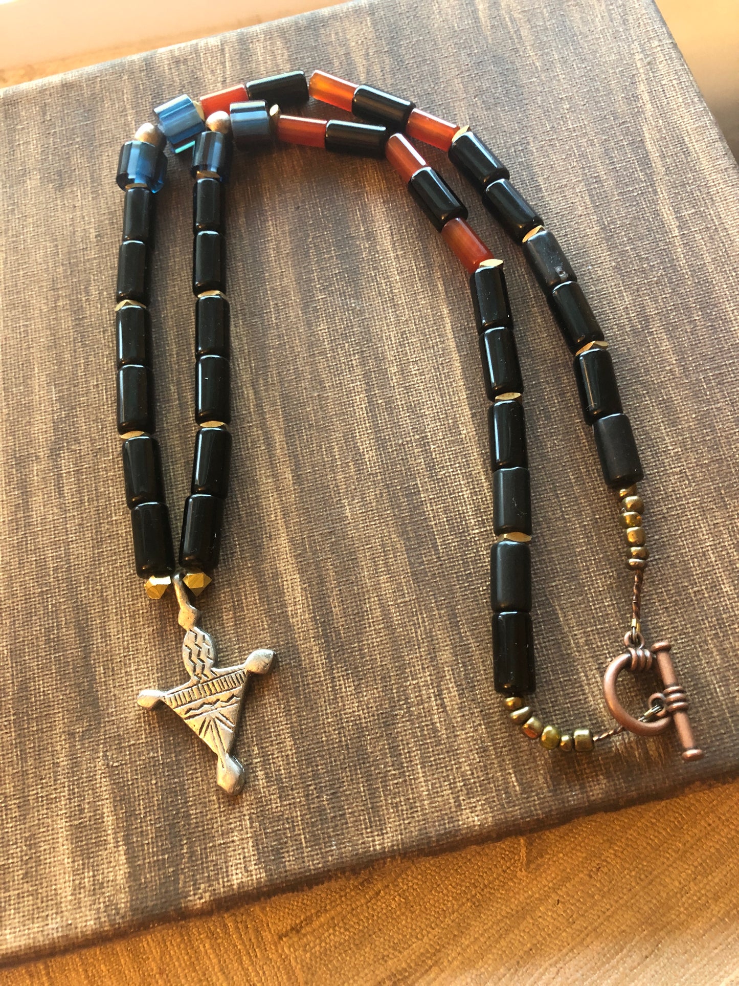 ALEM glass pendant necklace