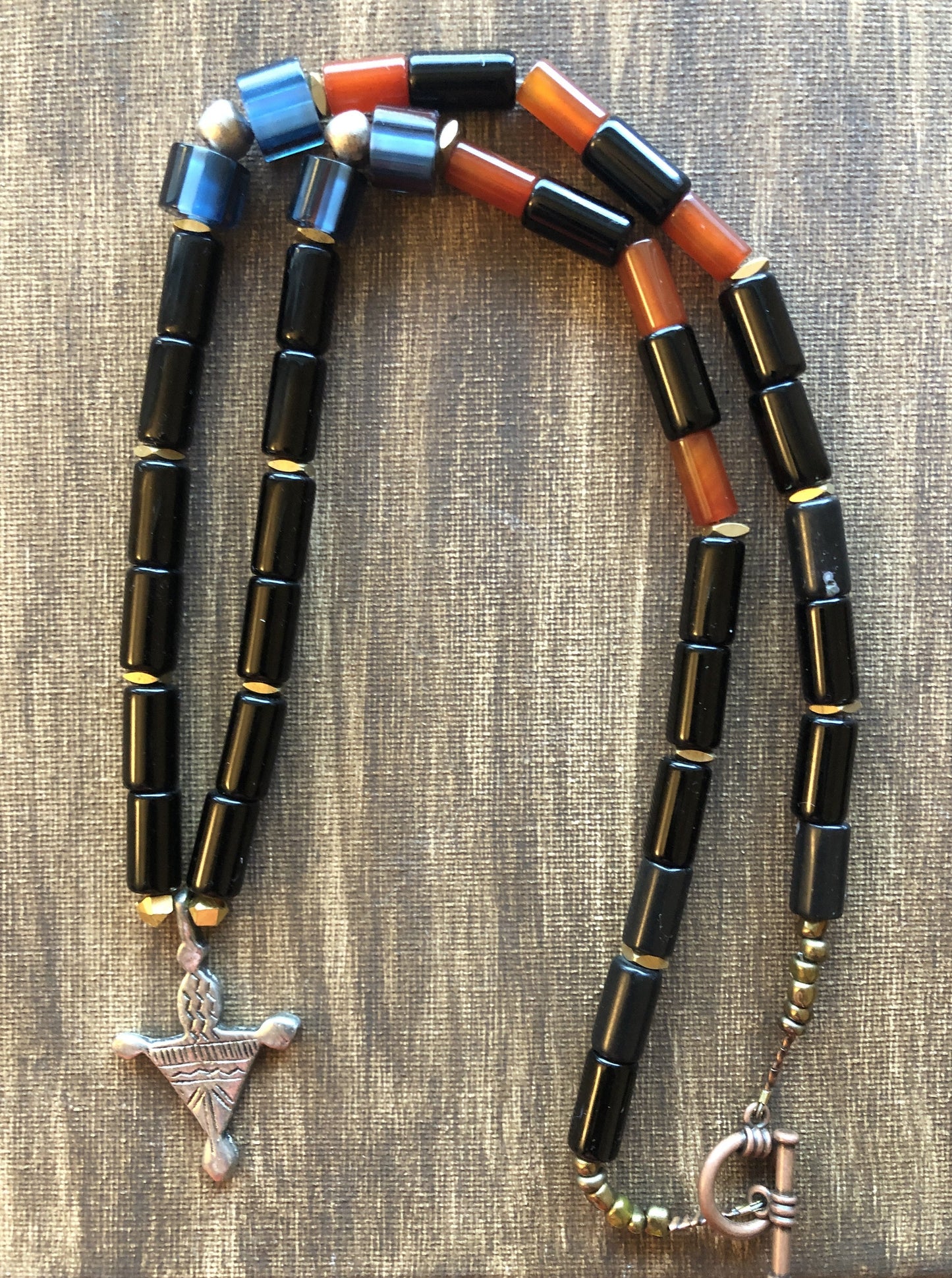 ALEM glass pendant necklace