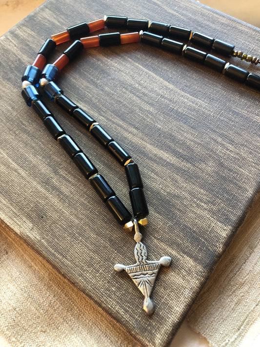 ALEM glass pendant necklace
