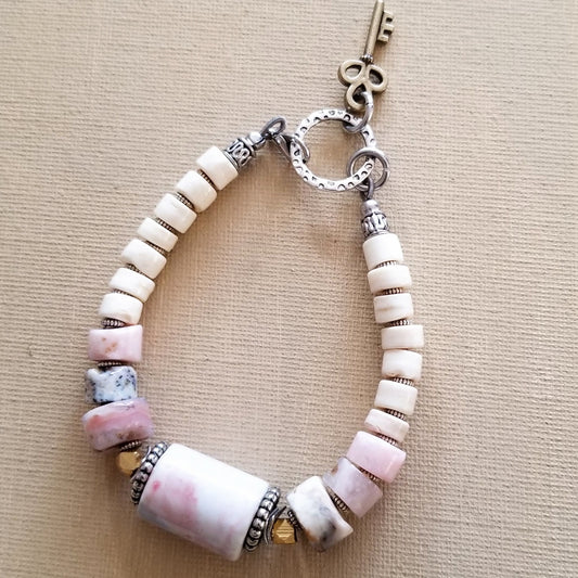 KEELA tube bead bracelet