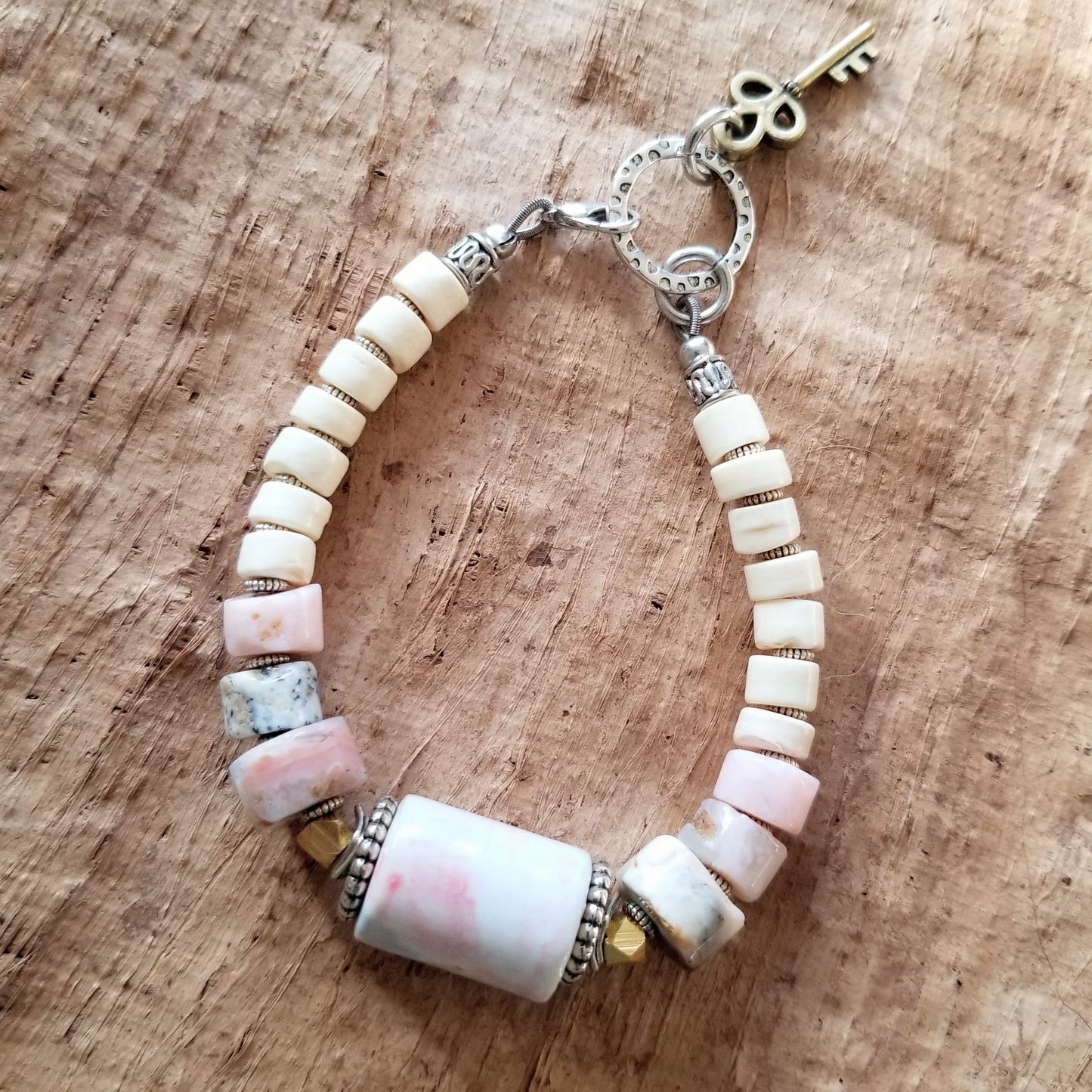 KEELA tube bead bracelet