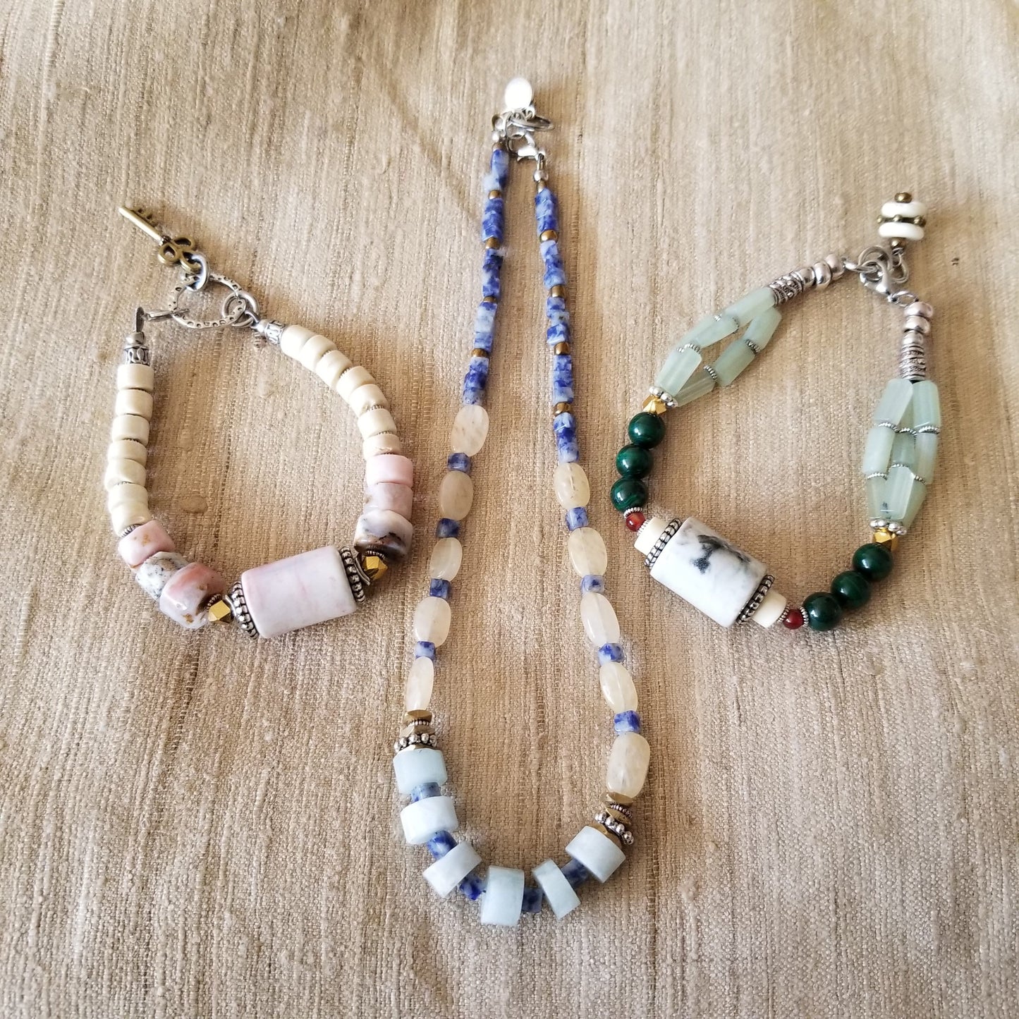KEELA tube bead bracelet